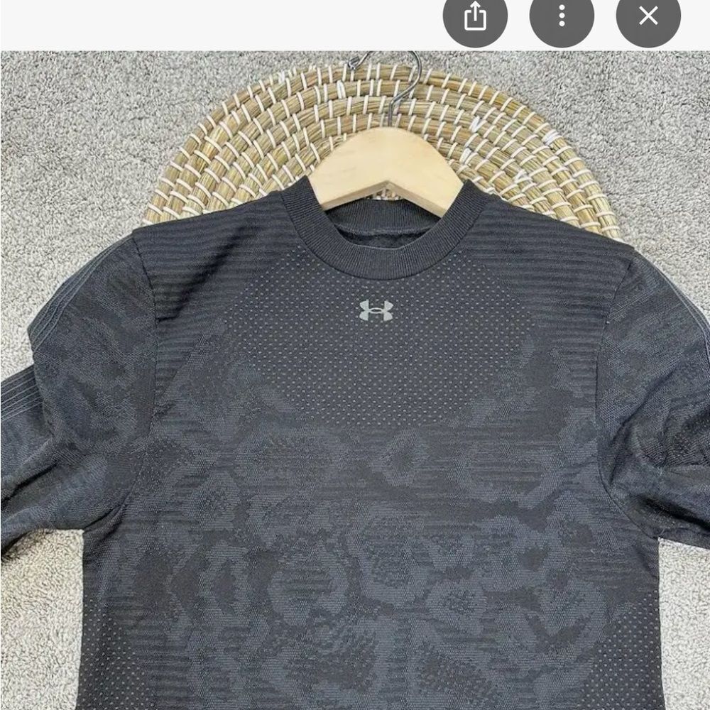 Under Armour Heat gear celliant long sleeve top Crop - Picture 3 of 8